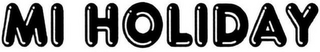 MI HOLIDAY logo