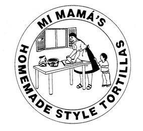 MI MAMA'S HOMEMADE STYLE TORTILLAS logo