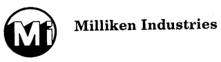 MI MILLIKEN INDUSTRIES logo