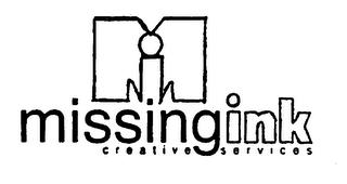 MI MISSING INK CREATIVE SERVICES logo