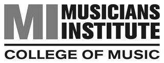 MI MUSICIANS INSTITUTE COLLEGE OF MUSIC logo