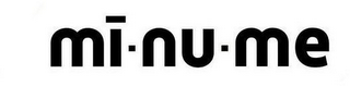 MI-NU-ME logo