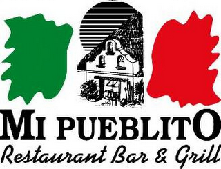 MI, PUEBLITO, RESTAURANT, BAR, &, GRILL logo