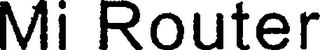MI ROUTER logo