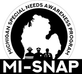 MI-SNAP MICHIGAN SPECIAL NEEDS AWARENESS PROGRAM logo