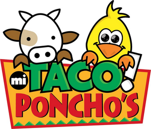 MI TACO! PONCHO'S logo