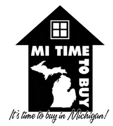 MI TIME TO BUY IT'S TIME TO BUY IN MICHIGAN! logo