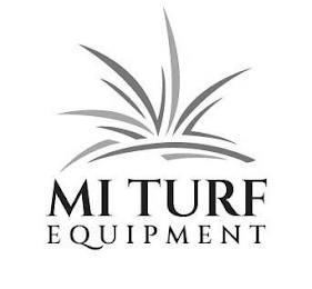 MI TURF EQUIPMENT logo