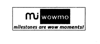 MI WOWMO MILESTONES ARE WOW MOMENTS! logo
