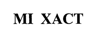 MI XACT logo