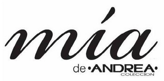 MIA DE · ANDREA · COLECCION logo