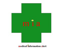 MIA MEDICAL INFORMATION ALERT logo