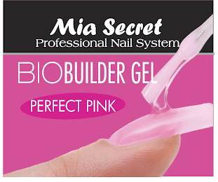 MIA SECRET PROFESSIONAL NAIL SYSTEM BIOBUILDER GEL PERFECT PINK logo