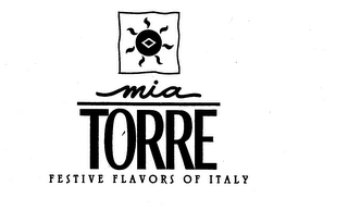 MIA TORRE FESTIVE FLAVORS OF ITALY logo