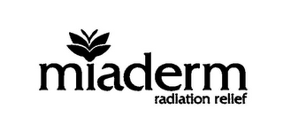 MIADERM RADIATION RELIEF logo