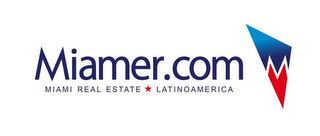 MIAMER.COM MIAMI REAL ESTATE LATINOAMERICA logo