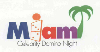 MIAMI CELEBRITY DOMINO NIGHT logo