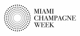 MIAMI CHAMPAGNE WEEK logo
