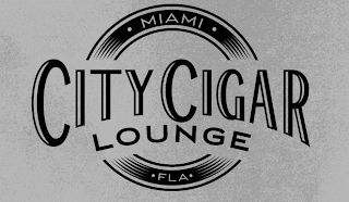 MIAMI CITY CIGAR LOUNGE FLA logo