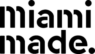 MIAMI MADE. logo