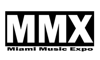 MIAMI MUSIC EXPO MMX logo