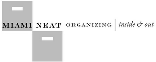 MIAMI NEAT ORGANIZING | INSIDE & OUT logo