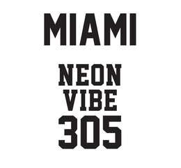 MIAMI NEON VIBE 305 logo