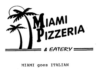 MIAMI PIZZERIA & EATERY MIAMI GOES ITALIAN logo