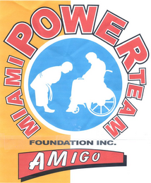 MIAMI POWER TEAM FOUNDATION INC. AMIGO logo