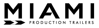 MIAMI PRODUCTION TRAILERS logo