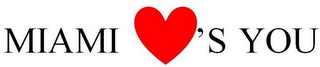 MIAMI 'S YOU logo