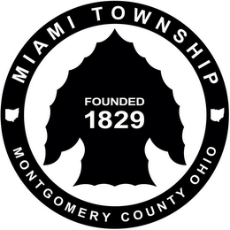 MIAMI TOWNSHIP FOUNDED 1829 MONTGOMERY COUNTY OHIO logo