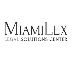 MIAMILEX LEGAL SOLUTIONS CENTER logo