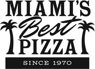 MIAMI'S BEST PIZZA SINCE 1970 logo