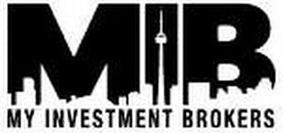 MIB MY INVESTMENT BROKERS logo