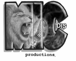 MIC DIS PRODUCTIONS logo
