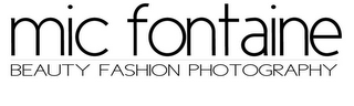 MIC FONTAINE BEAUTY FASHION PHOTOGRAPHY logo