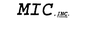 MIC, INC. logo