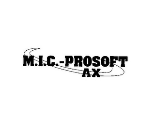 M.I.C. - PROSOFT AX logo