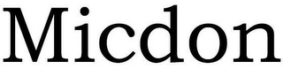 MICDON logo