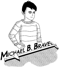 MICHAEL B. BRAVE logo