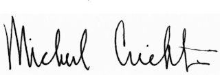 MICHAEL CRICHTON logo