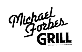 MICHAEL FORBES GRILL logo