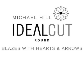 MICHAEL HILL IDEALCUT ROUND BLAZES WITH HEARTS & ARROWS logo