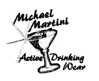 MICHAEL MARTINI ACTIVE DRINKING WEAR logo