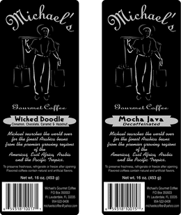 MICHAEL'S GOURMET COFFEE logo