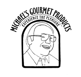 MICHAEL'S GOURMET PRODUCTS EXPERIENCE THEPLEASURE logo
