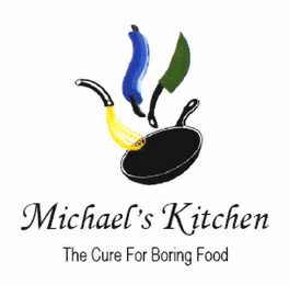 MICHAEL'S KITCHEN THE CURE FOR BORING FOOD logo