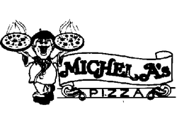 MICHEL A'S PIZZA logo