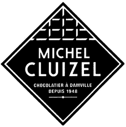MICHEL CLUIZEL CHOCOLATIER A DAMVILLE DEPUIS 1948 logo